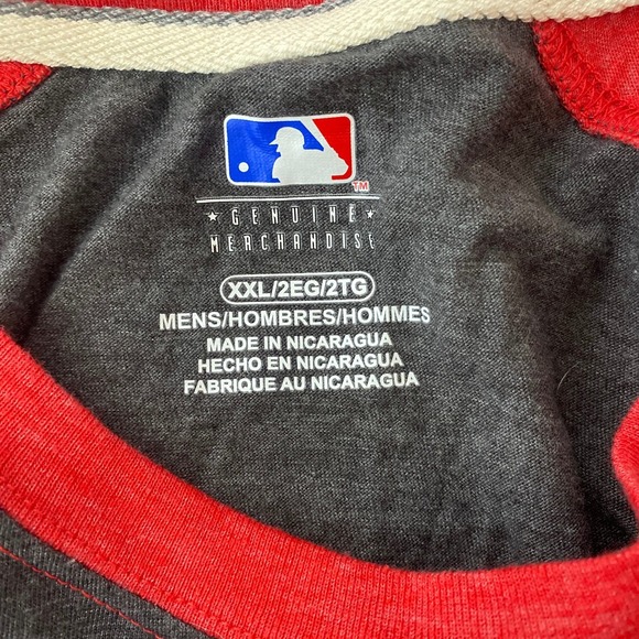 MLB St Louis Cardinals Heathered Raglan Graphic Tee Shirt men sz XXL - Picture 4 of 5